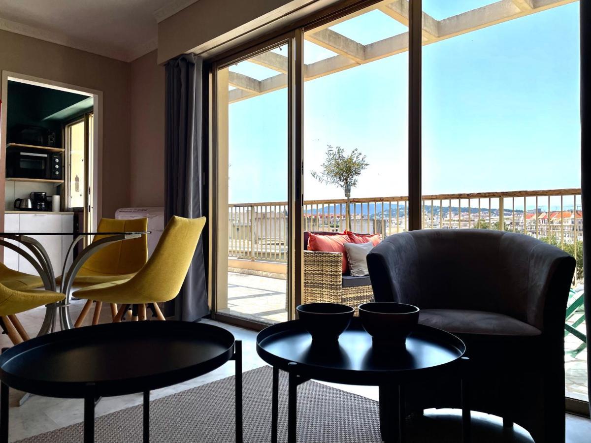 קאן Rooftop Apartement - Quartier Croisette - Esc'Appart מראה חיצוני תמונה